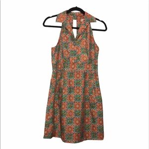 Anthropologie. Leifsdottir retro  dress.